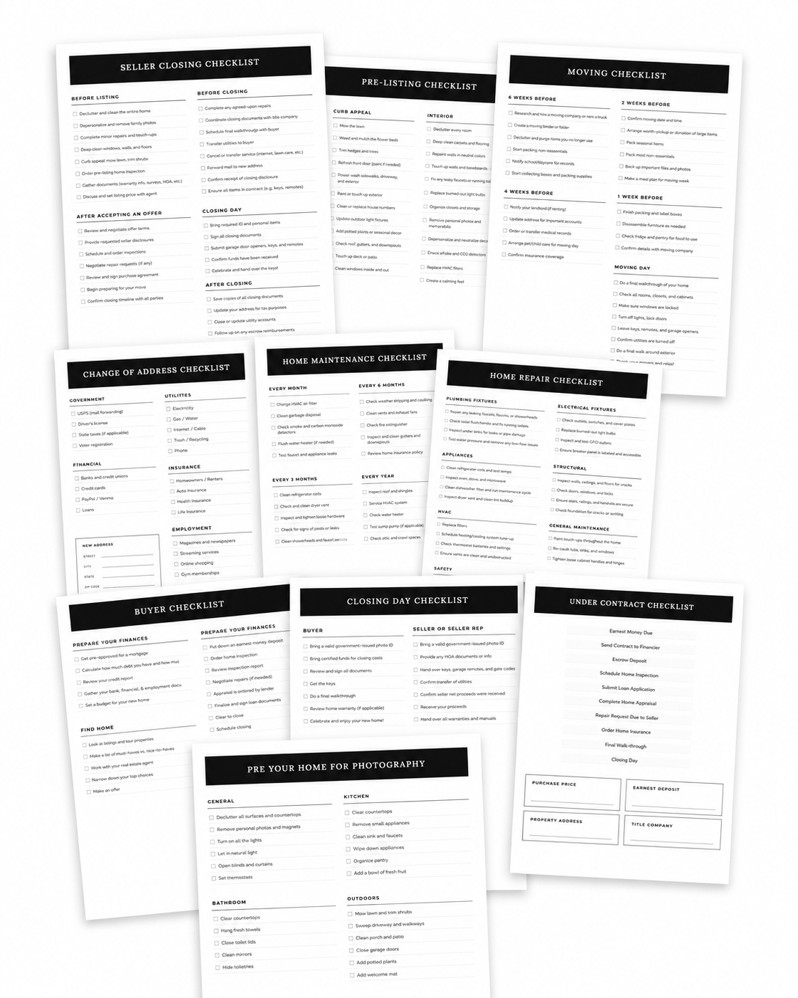 Client Checklist Bundle
