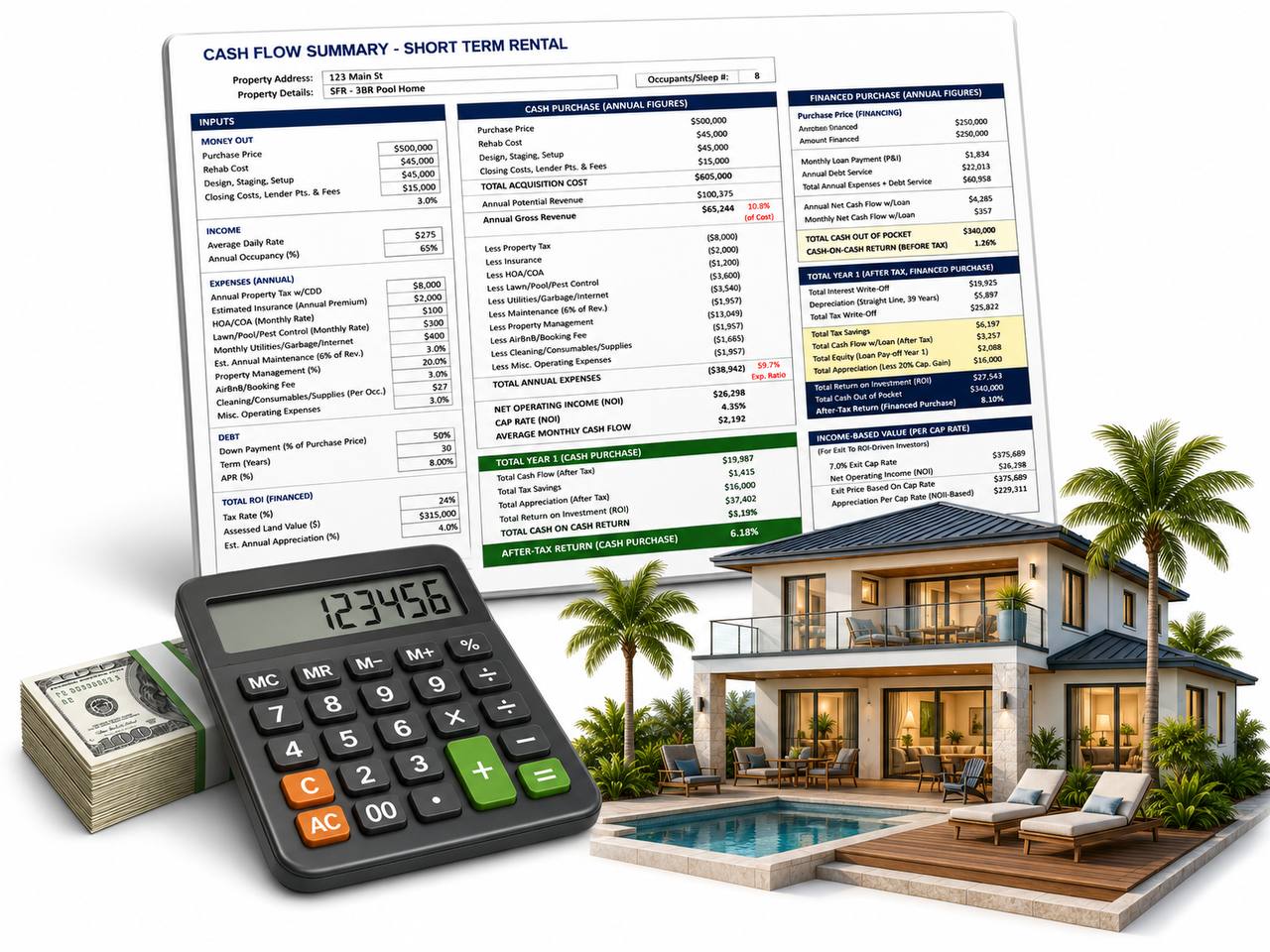 Short Term Rental Calculator